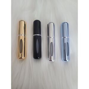 Four Refillable Portable Mini Travel 5ml Perfume Spray Scent‎ Bottles-New